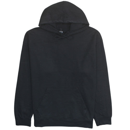 Nirvana Women's Black Pullover Hoodie Small Graphic Print Cotton Blend