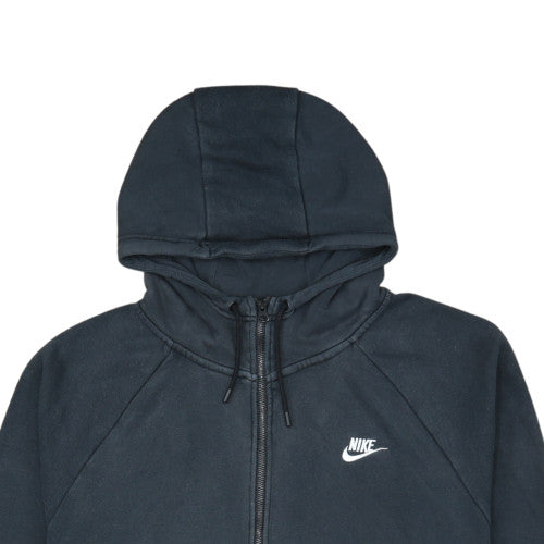 Nike Men's Black 3XL Full Zip Hoodie Sweatshirt Fleece