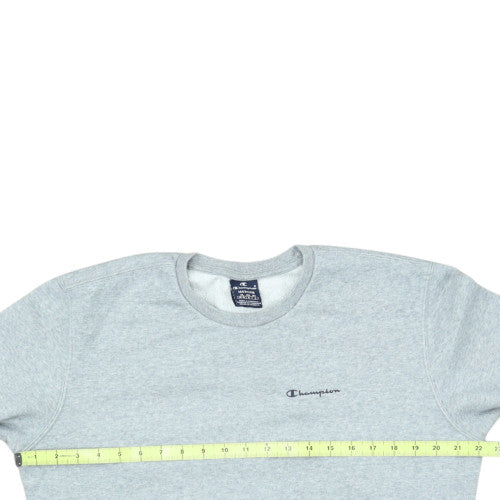 Champion Men's Grey Medium Pullover Crew Neck Sweatshirt
