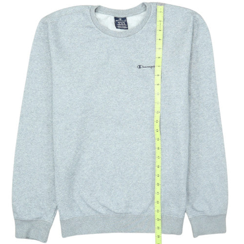 Champion Men's Grey Medium Pullover Crew Neck Sweatshirt