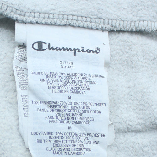 Champion Men's Grey Medium Pullover Crew Neck Sweatshirt