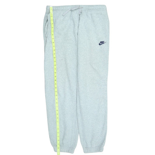 Nike Mens Grey Fleece Sweatpants M Regular Fit Joggers