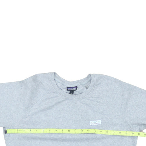 Patagonia Mens Grey Organic Cotton Pullover Sweatshirt M