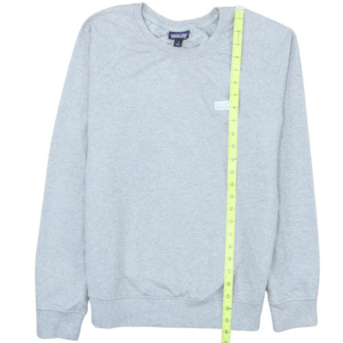 Patagonia Mens Grey Organic Cotton Pullover Sweatshirt M