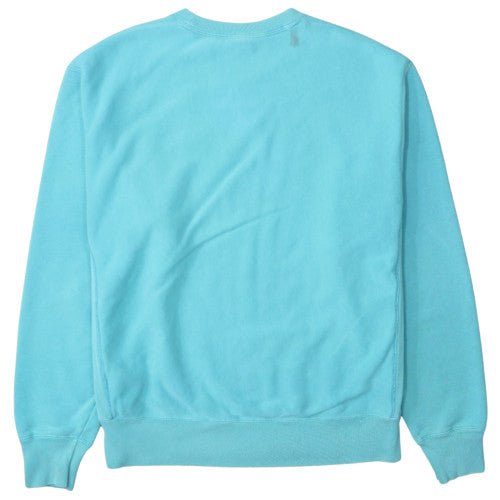Champion Men's Blue Crew Neck Reverse Weave Sweatshirt Size L