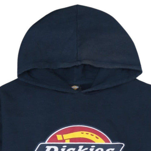 Dickies Men's Blue 2XL Pullover Hoodie Graphic Logo Sweatshirt