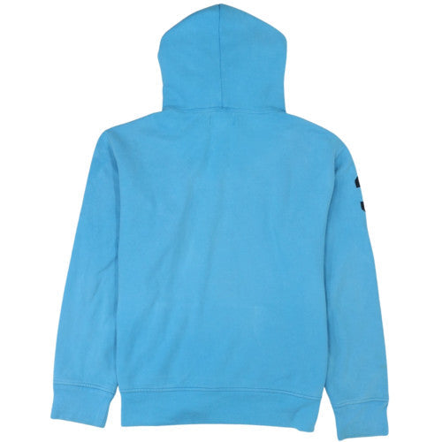 Ralph Lauren Men's Blue Pullover Hoodie XL Fleece Logo Sweatshirt