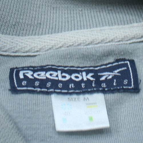 Reebok Mens Grey V-Neck Pullover Sweatshirt Size M