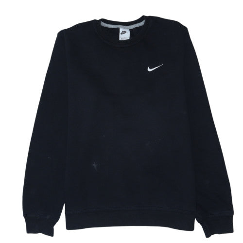 Nike Men's Black Pullover Crew Neck Sweatshirt L Regular Fit