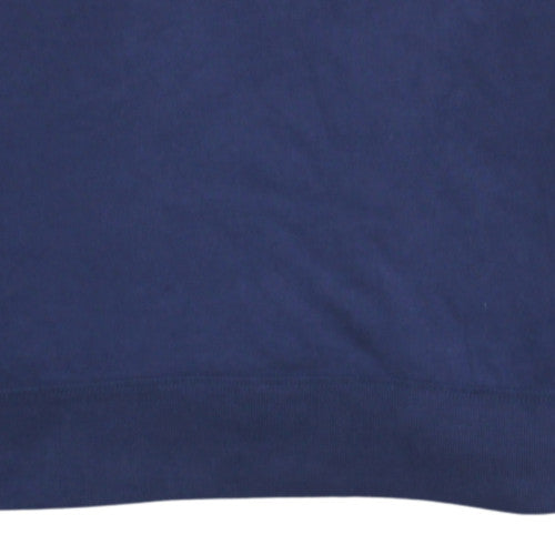 Polo Ralph Lauren Women's Navy Blue Cotton Pullover Sweatshirt M