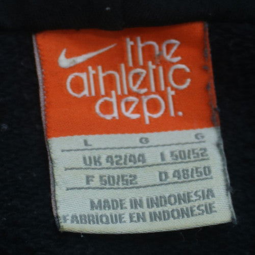 Nike Men's Black Pullover Hoodie L Graphic Sports Fleece Jumper