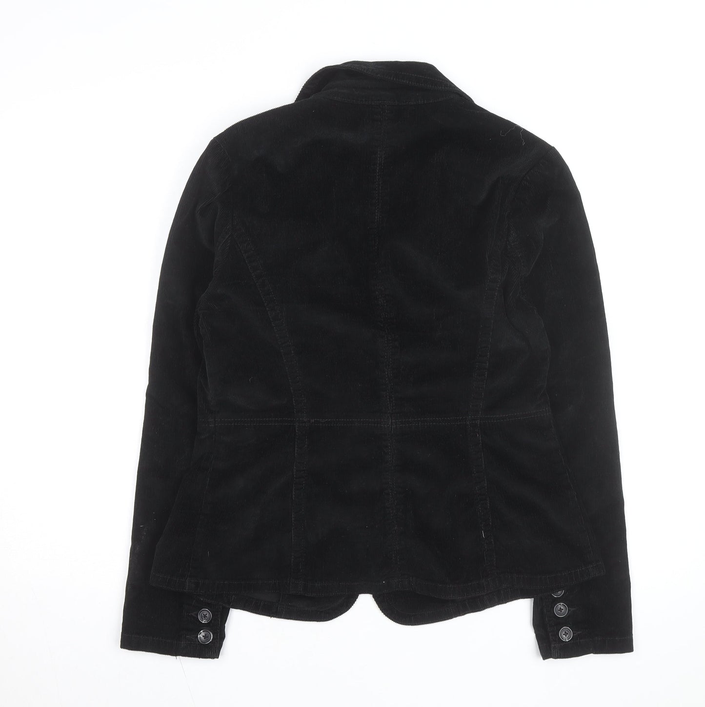 St John's Bay Men's Black Corduroy Blazer Jacket Size M