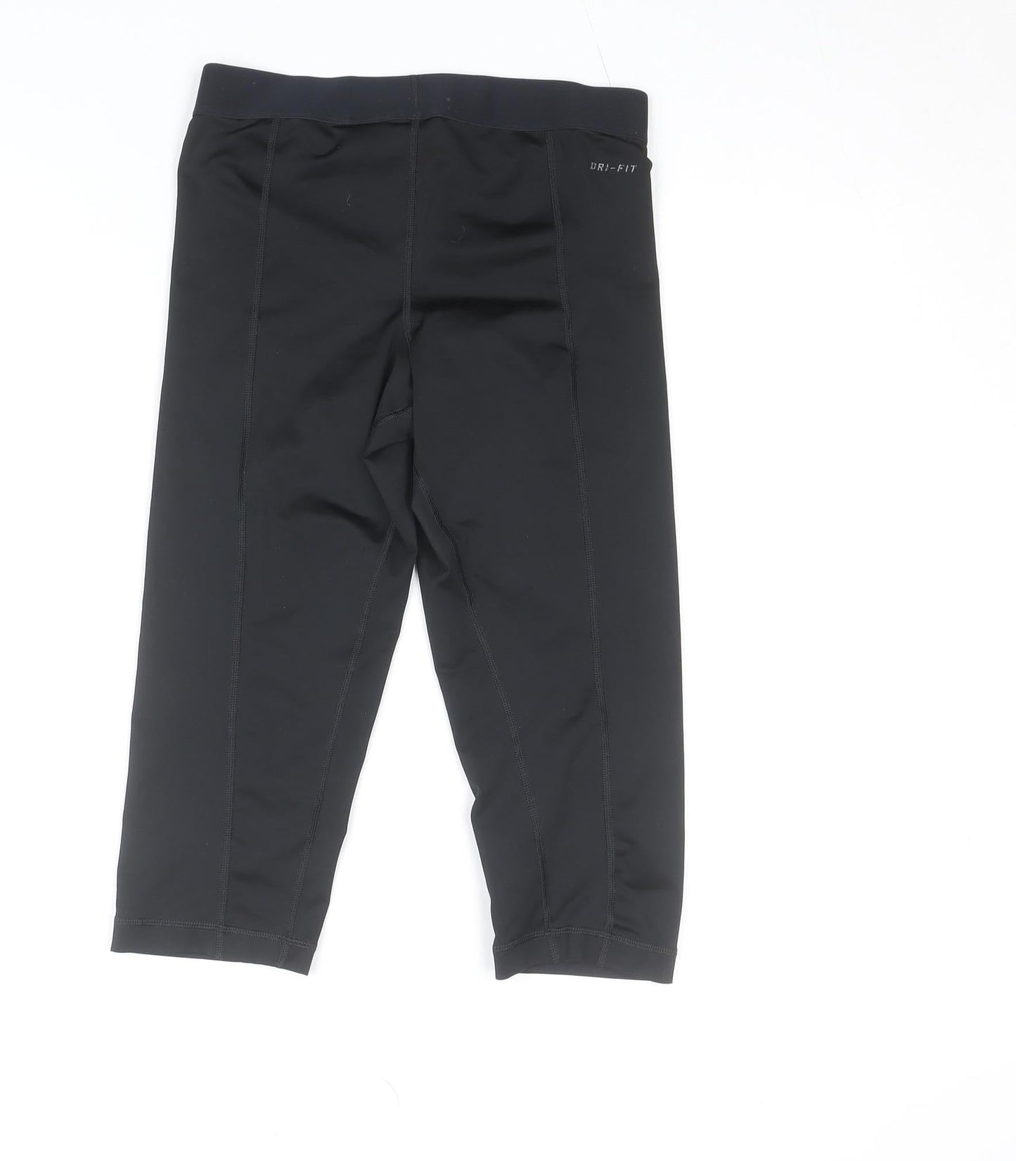 Nike Pro Women’s Black Capri Compression Leggings Size S Dri-Fit