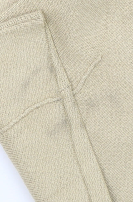 Marks and Spencer Women Beige XS Knit Pullover Jumper