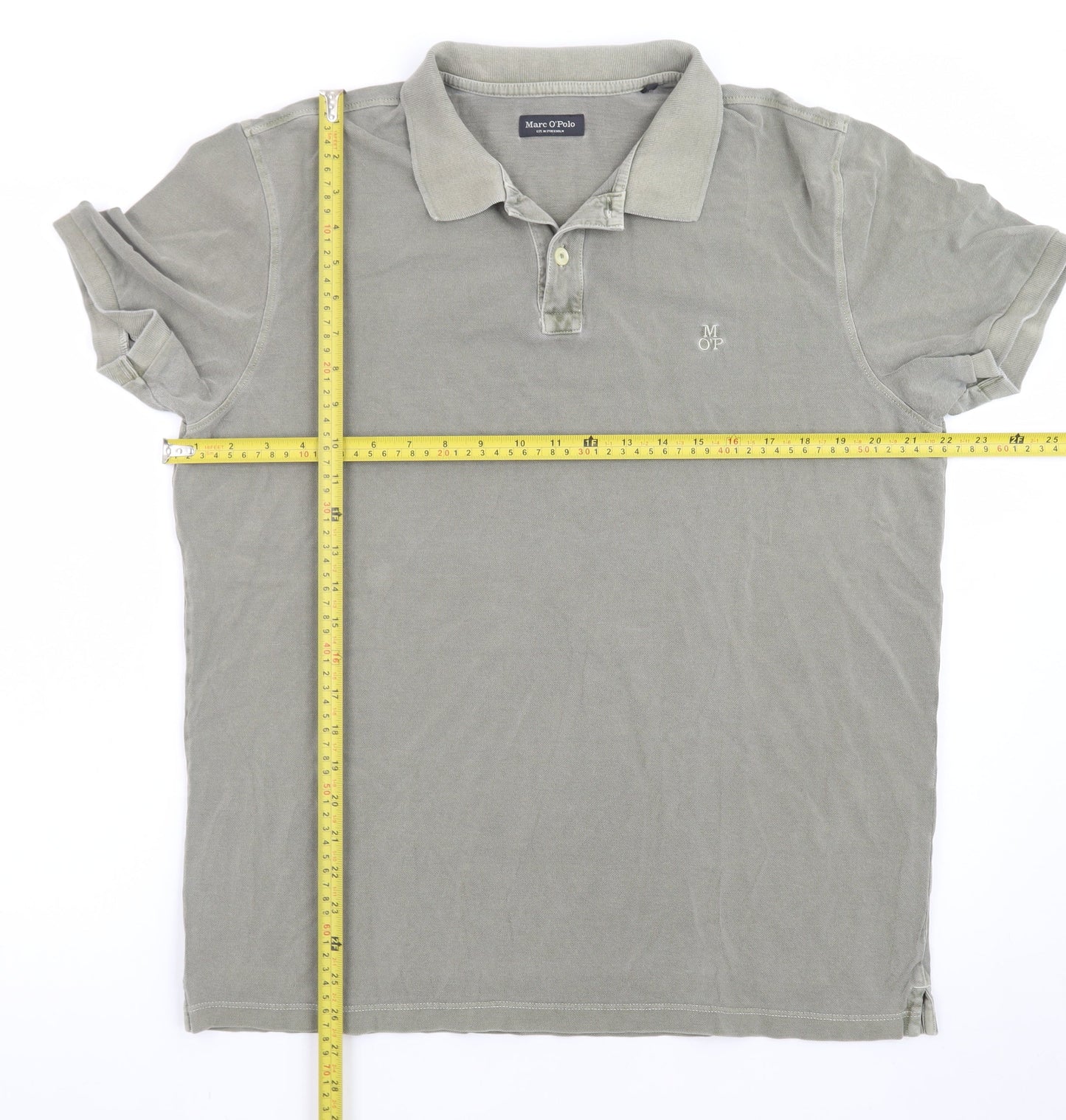 Marc O'Polo Men's Grey XL Cotton Polo Shirt Classic Style