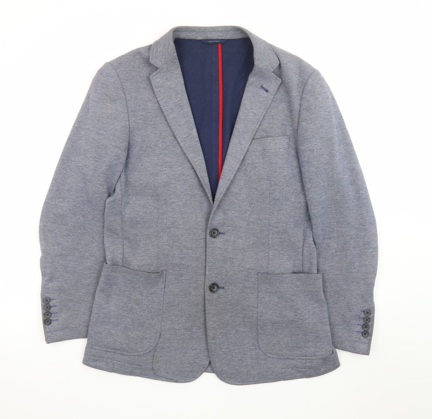 Brooks Brothers Men’s Grey Milano Fit Cotton Blazer Size 40R