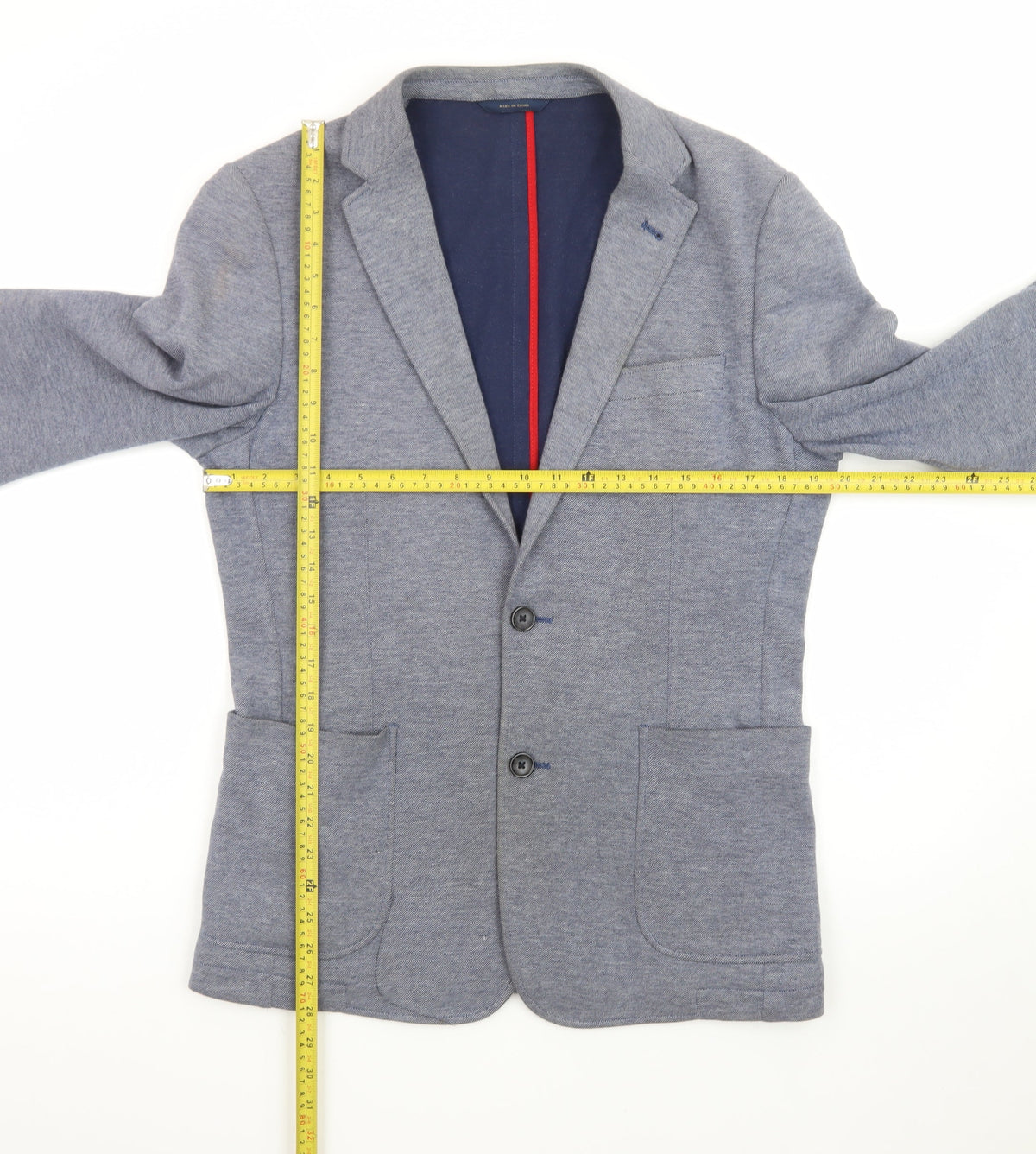 Brooks Brothers Men’s Grey Milano Fit Cotton Blazer Size 40R