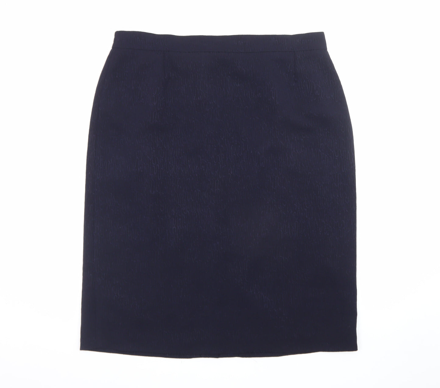Elvi Women's Black Plus Size 22 Pencil Skirt Knee Length Workwear