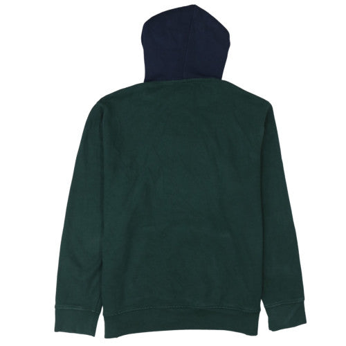 Levi's Men's Green XL Pullover Hoodie with Logo Graphic and Drawstring