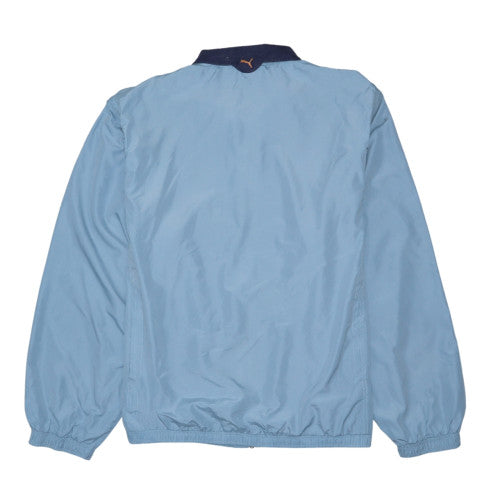 Puma Mens Blue 2XL Windbreaker Jacket Lightweight Sportswear