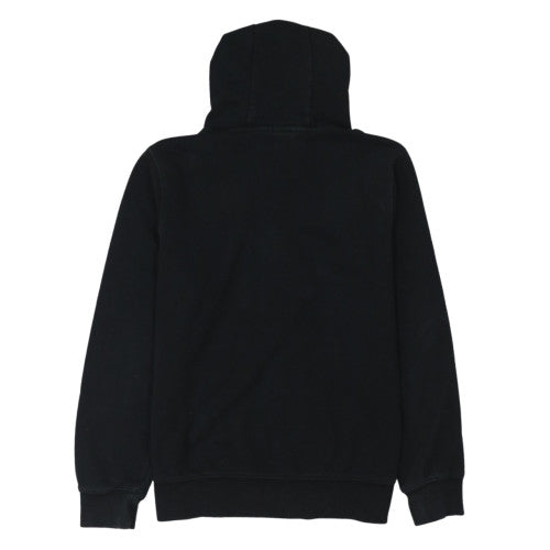 Champion Men's Black Full Zip Hoodie Size M Logo Fleece Sweatshirt