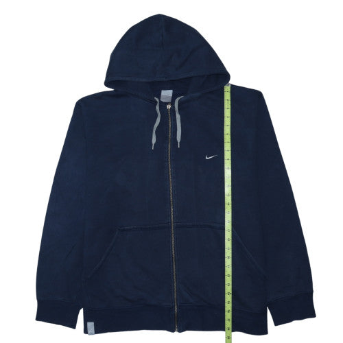 Nike Mens Navy Blue Full Zip Hoodie XXL Berlin Graphic Sweatshirt