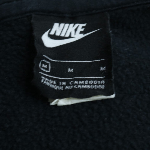 Nike Men's Black Full Zip Hoodie M Fleece Sportswear