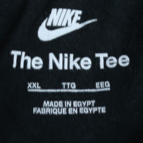 Nike Men's Black XXL Graphic Air Beach Classic Short Sleeve T-Shirt