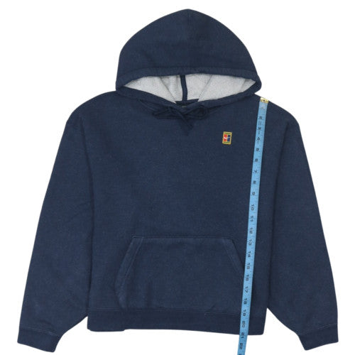 Nike Women’s Navy Pullover Hoodie M Loose Fit Fleece Sweatshirt