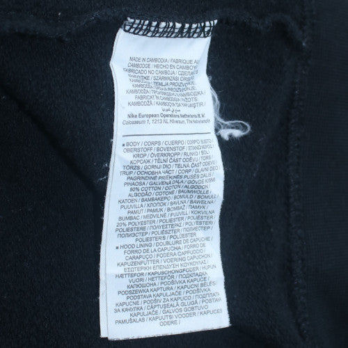 Nike Men's Black Pullover Hoodie M Sports Fleece Kangaroo Pocket