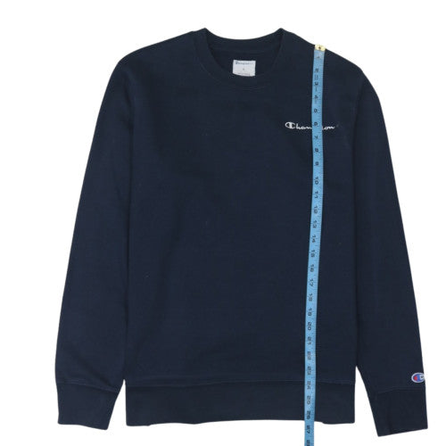 Champion Men's Blue Crew Neck Pullover Sweatshirt Size M