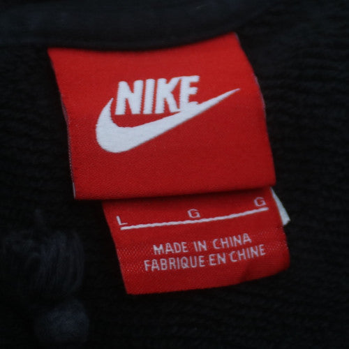 Nike Men's Black Full Zip Hoodie Track & Field Size L