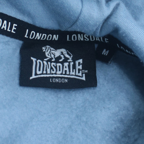 Lonsdale Men's Blue Pullover Hoodie Size M Sports Fleece Sweatshirt