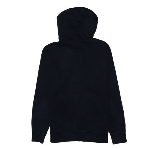 Nike Men's Black Full Zip Hoodie M Fleece Pockets Sportswear