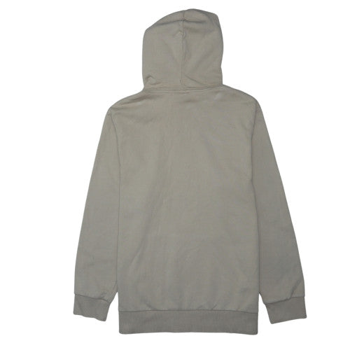 Carhartt Mens Beige XL Pullover Hoodie Embroidered Logo Fleece