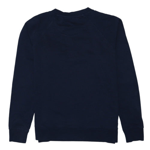 Patagonia Men's Navy Sweatshirt L Regular Fit Organic Cotton Pullover