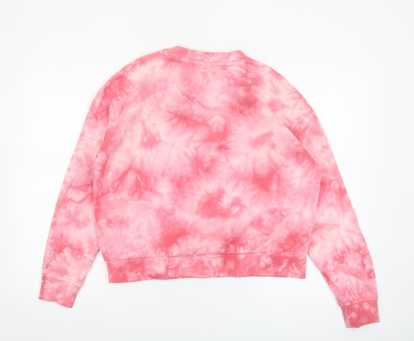 Vans Womens Pink Tie-Dye Pullover Sweatshirt Small Classic Fit