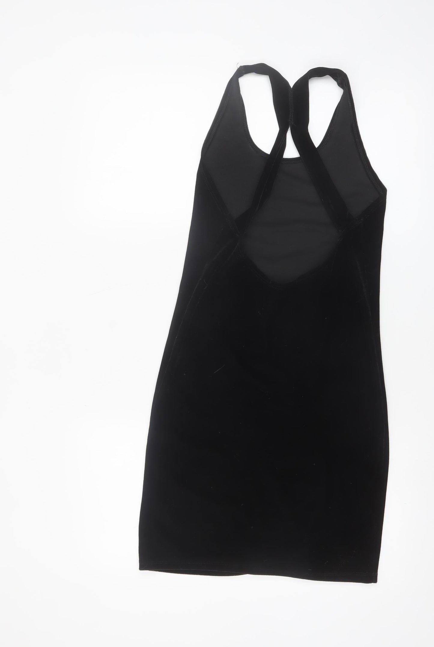 I Don't Ask Why Women's Black Bodycon Short Dress One Size
