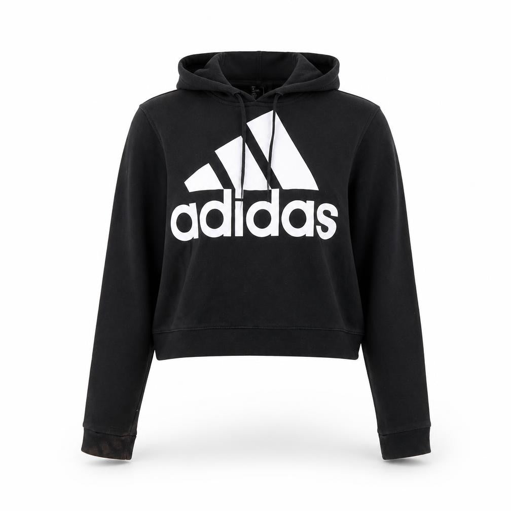 Adidas Women’s Black Pullover Hoodie Size M Regular Fit Logo