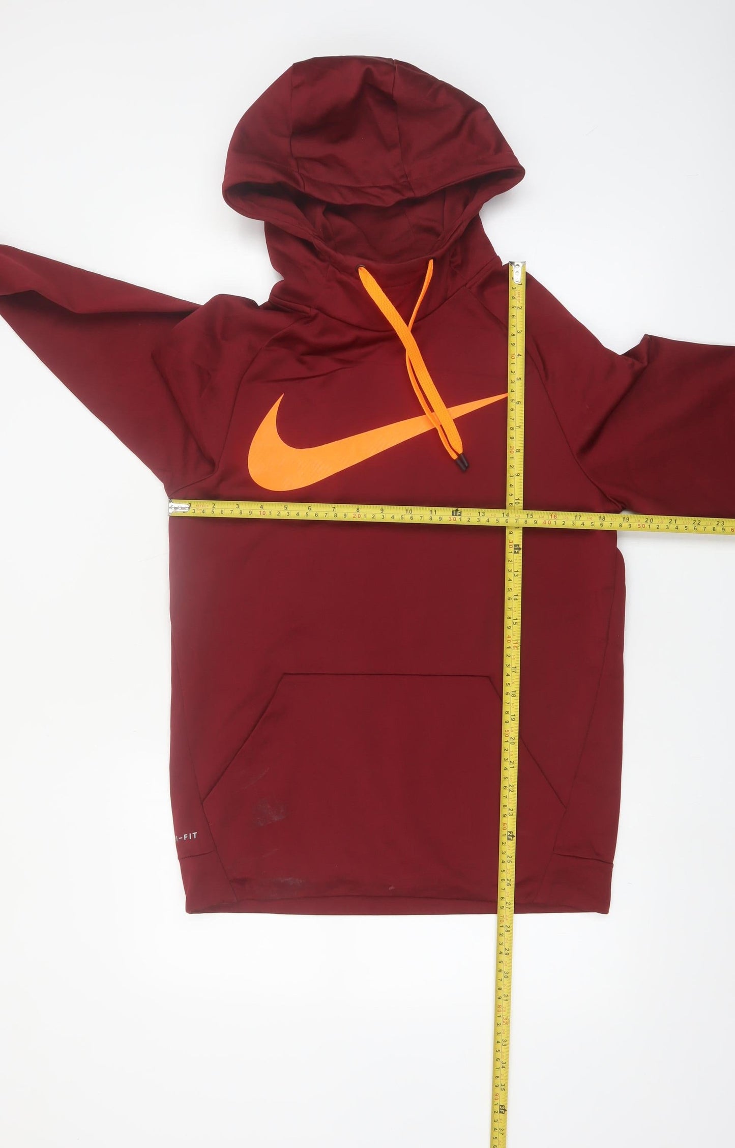 Nike Men's Red Dri-Fit Pullover Hoodie Size S Sportswear