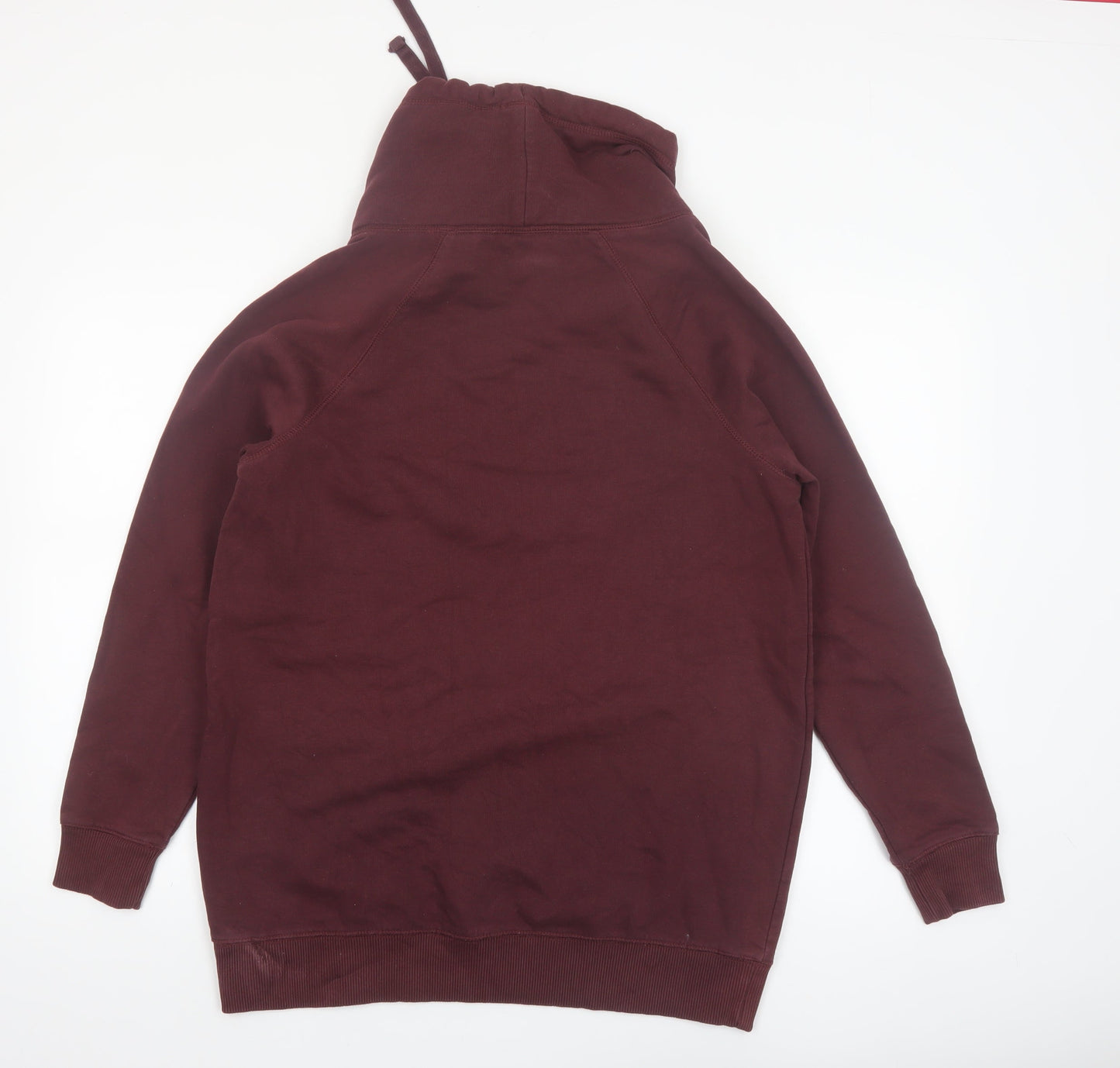 Calvin Klein Jeans Men’s Brown High Neck Sweatshirt M Pullover Fleece