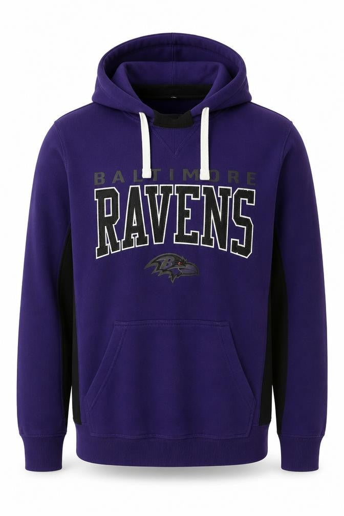 NFL Baltimore Ravens Men’s Purple Pullover Hoodie Size L