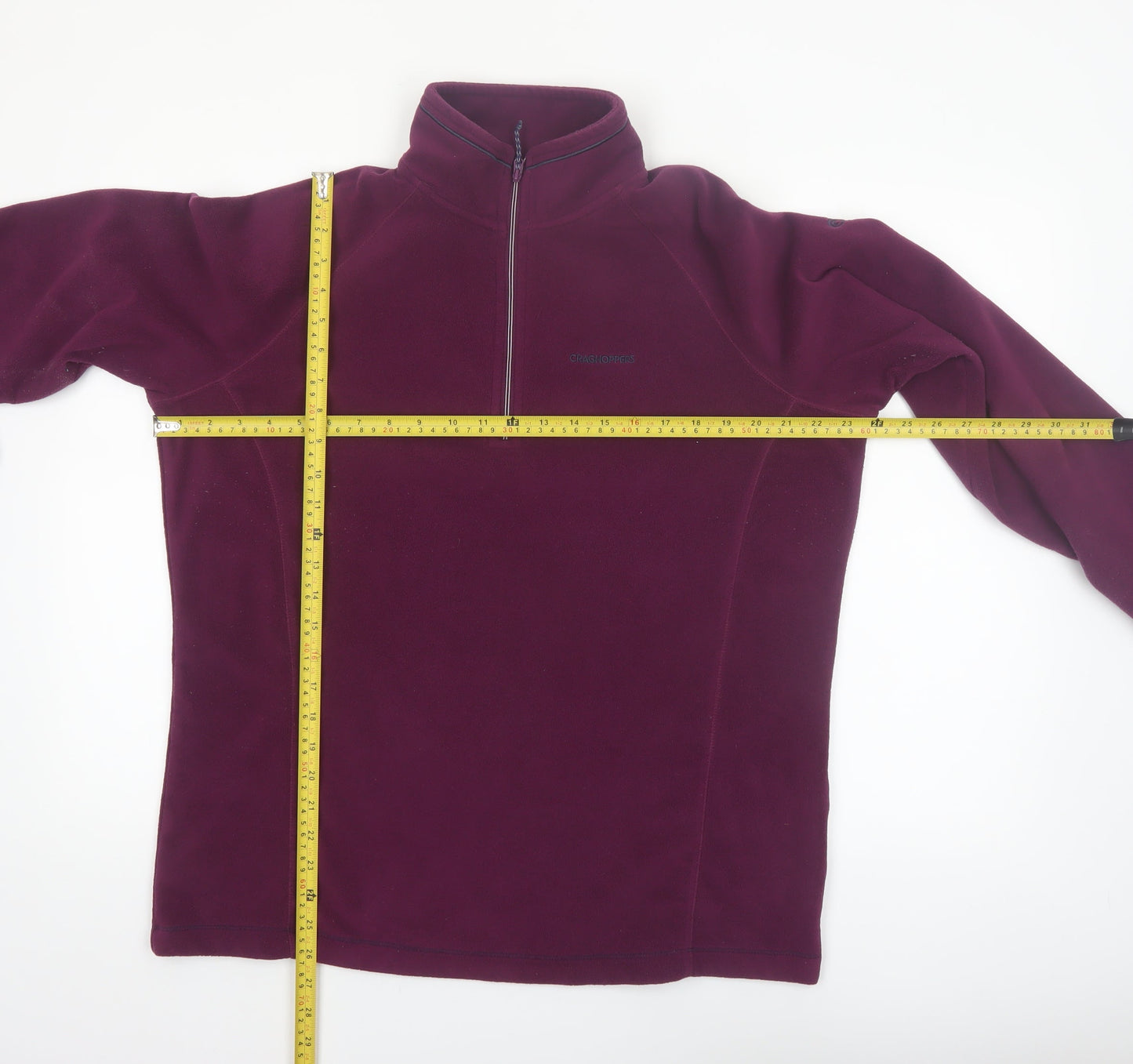 Craghoppers Women’s Purple Fleece Pullover Sweatshirt UK 18
