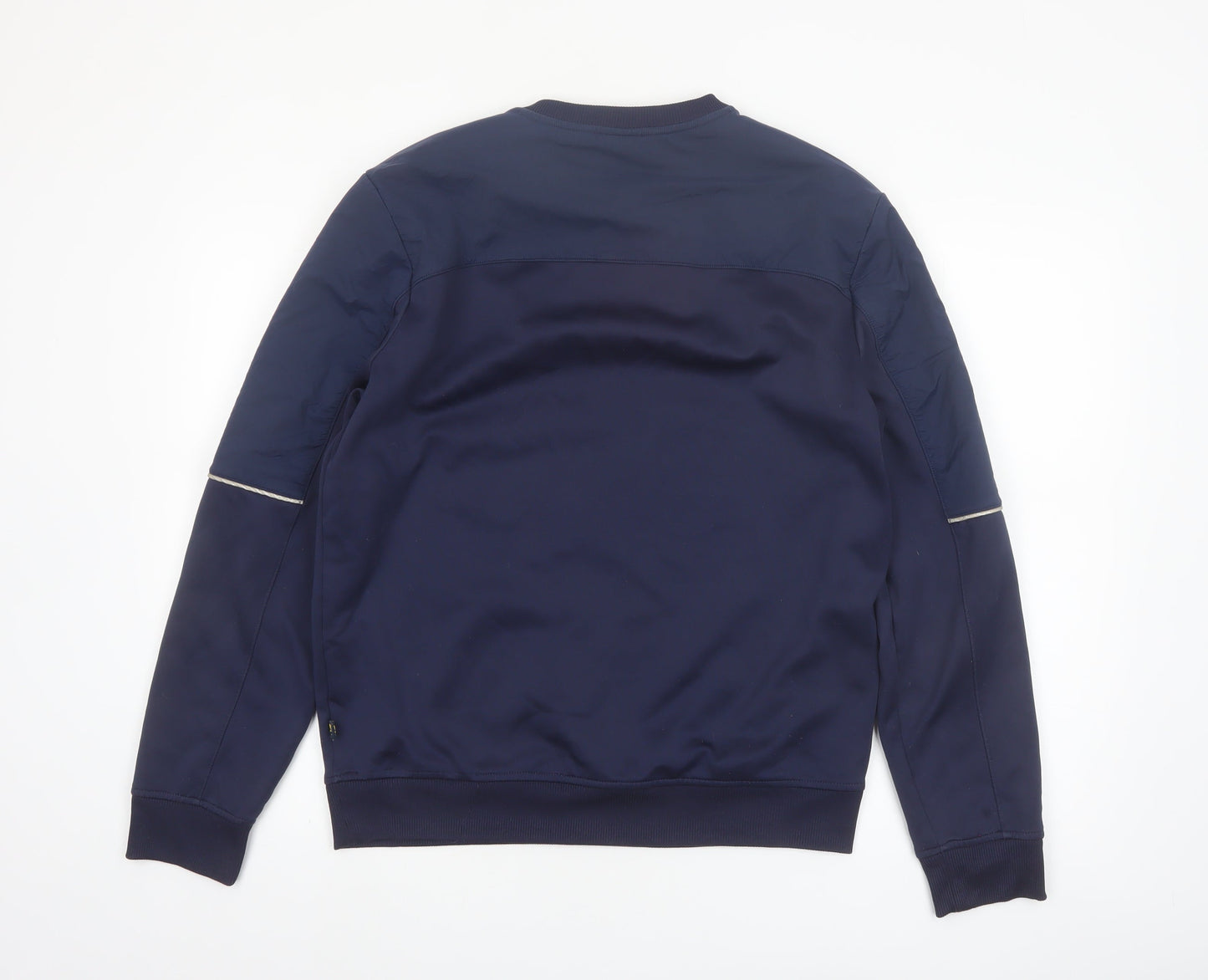 Lyle & Scott Men’s Blue Crew Neck Pullover Sweatshirt M Sports Style