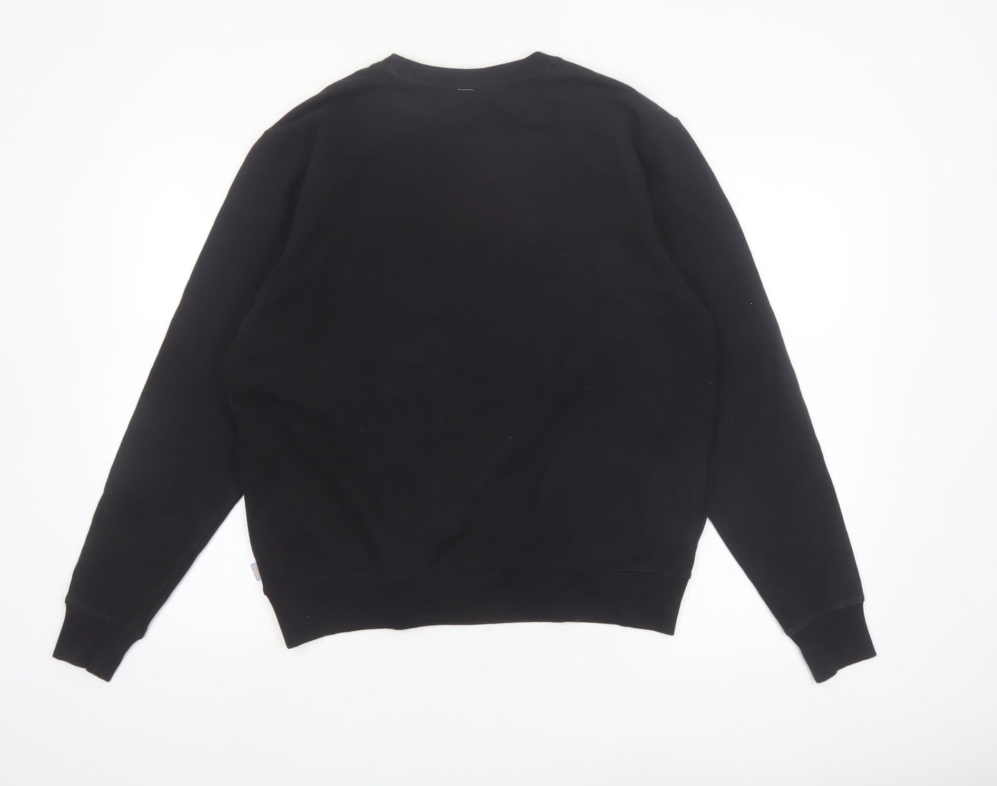 Fila Men's Black Crew Neck Pullover Sweatshirt Size M