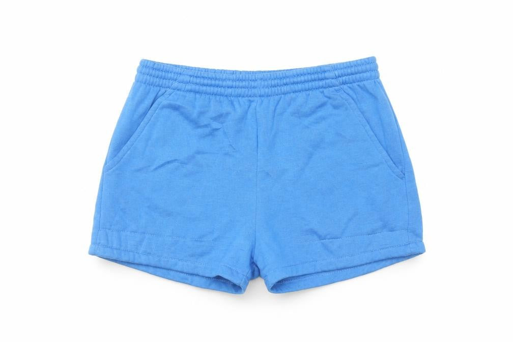 Sports Action Blue Womens Small Athletic Knit Shorts