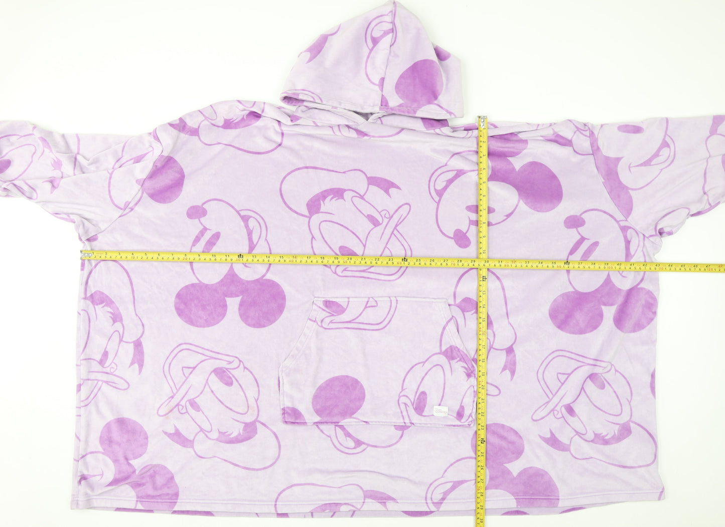 Disney Mickey & Friends Lilac Hooded Fleece Women's Nightshirt Size 20/34