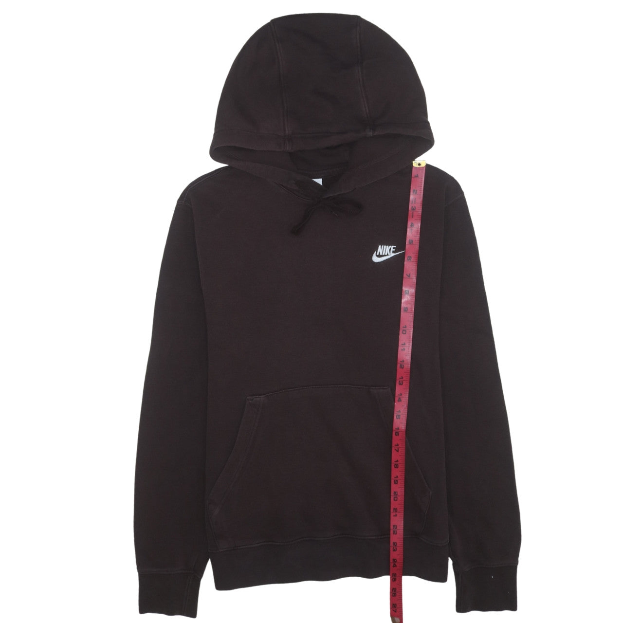 Nike Men's Brown Pullover Hoodie XS Fleece Sweatshirt