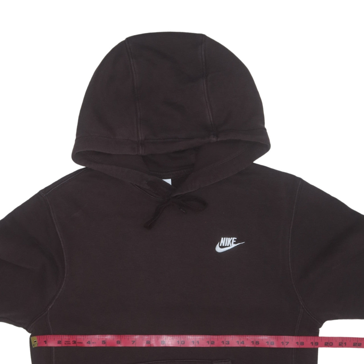 Nike Men's Brown Pullover Hoodie XS Fleece Sweatshirt