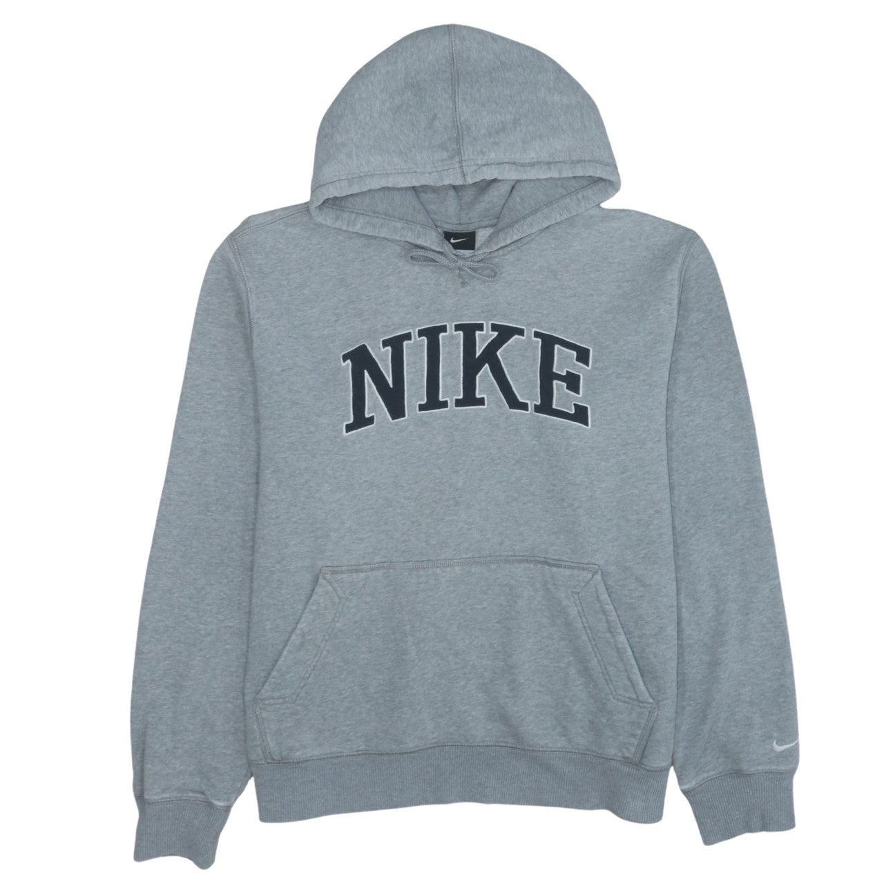 Nike Men's Grey L Regular Fit Pullover Hoodie Basic Jacket